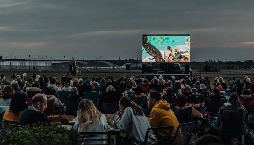 The Aviator outdoor cinema